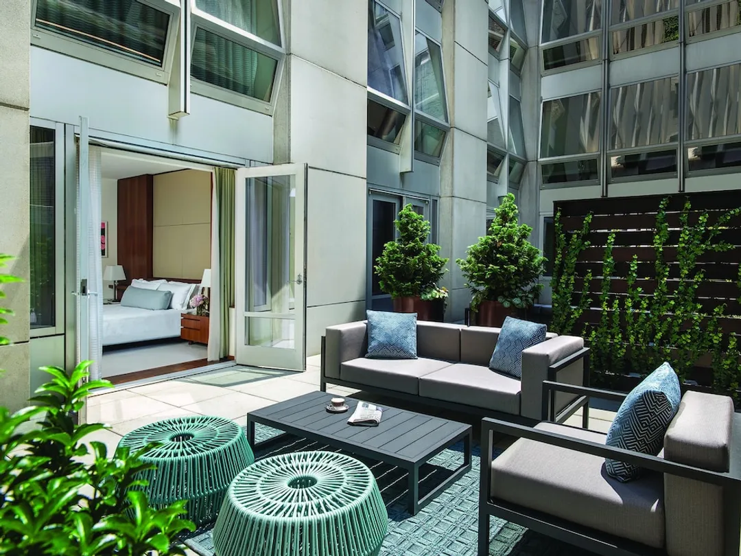 朗廷紐約第五大道酒店-Deluxe King with Courtyard Terrace-2