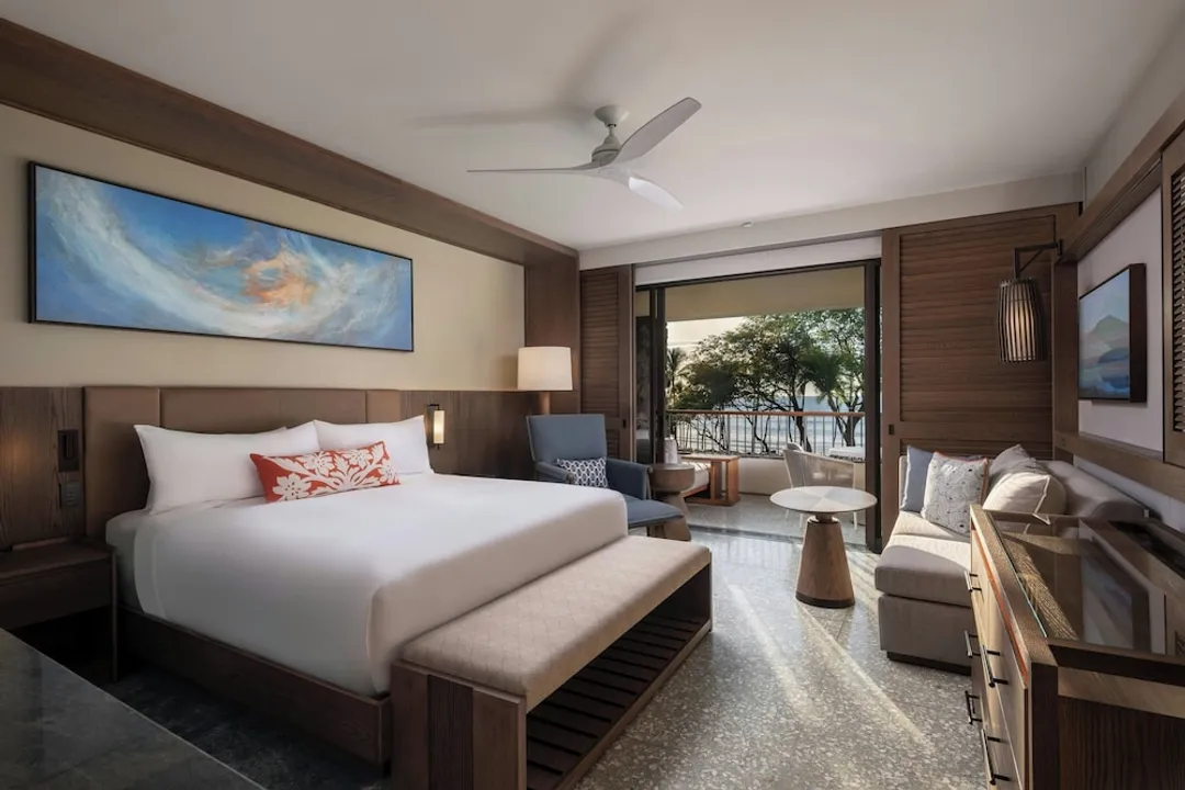 Mauna Kea Beach Hotel, Autograph Collection-Room, 1 King Bed, Beachfront (Floor 2-4, Renovated)-7