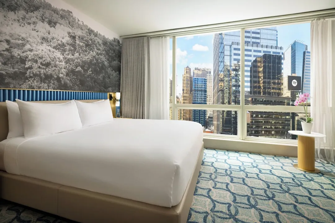 千禧首选纽约时代广场酒店-Premier King City View - Fully Renovated-8