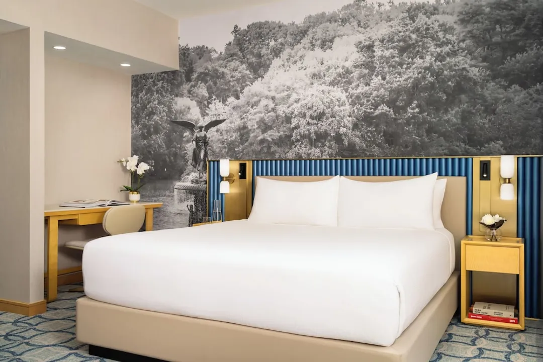 千禧首选纽约时代广场酒店-Premier King City View - Fully Renovated-11