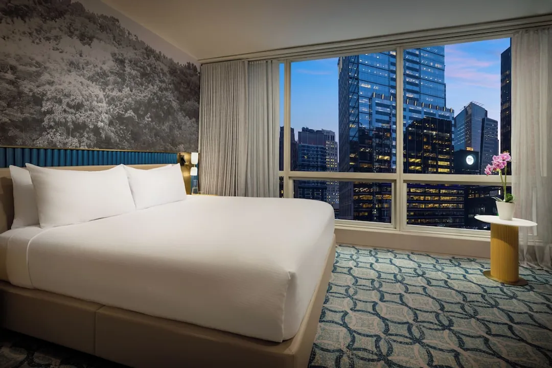 千禧首选纽约时代广场酒店-Premier King City View - Fully Renovated-1