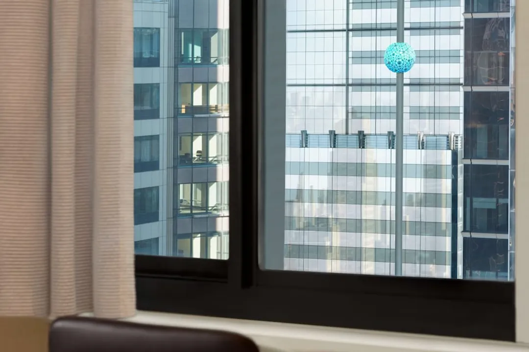 紐約時代廣場希爾頓酒店-豪華客房, 1 張特大雙人床 (Times Square View, High Floor)-2