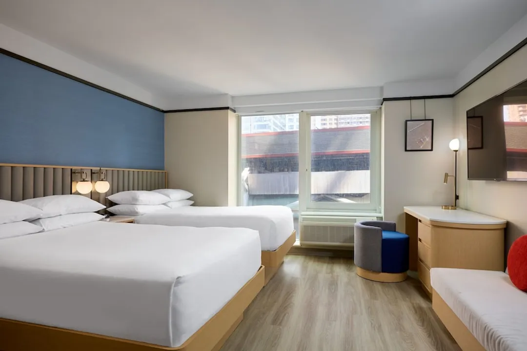 Delta Hotels by Marriott New York Times Square-客房, 2 張標準雙人床-2