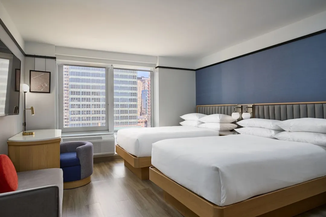 Delta Hotels by Marriott New York Times Square-特級客房, 2 張標準雙人床-1