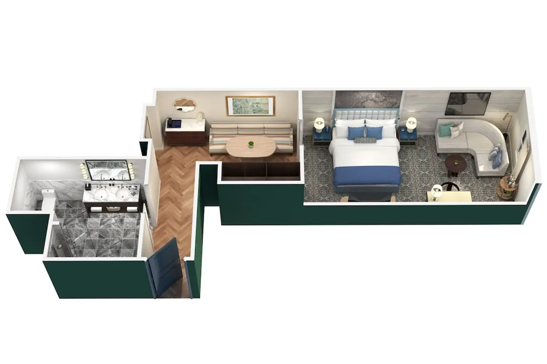 The Wall Street Hotel-Nesbitt Suite-5