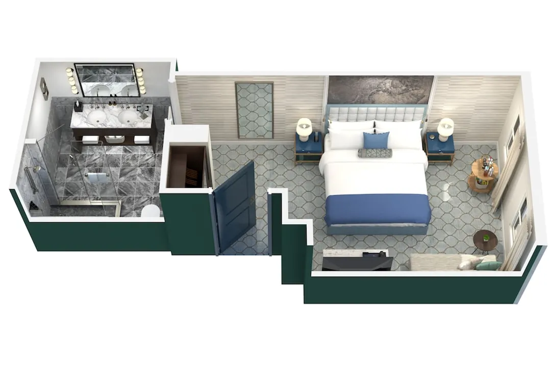 The Wall Street Hotel-Harbor King-5
