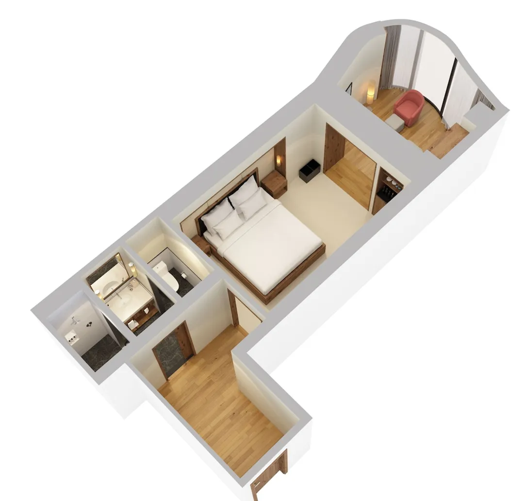 Pendry Manhattan West-開放式客房 (Skyline Alcove)-3