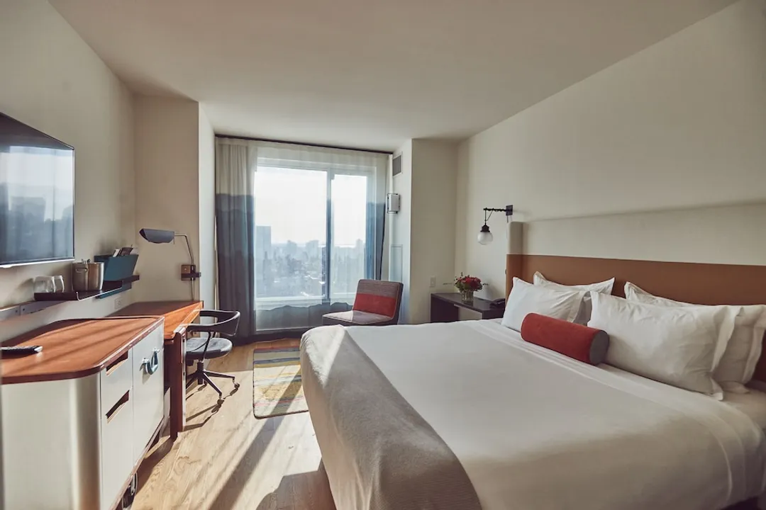 紐約下東區英迪格酒店 (IHG 旗下酒店)-標準客房, 1 張特大雙人床, 城市景-9