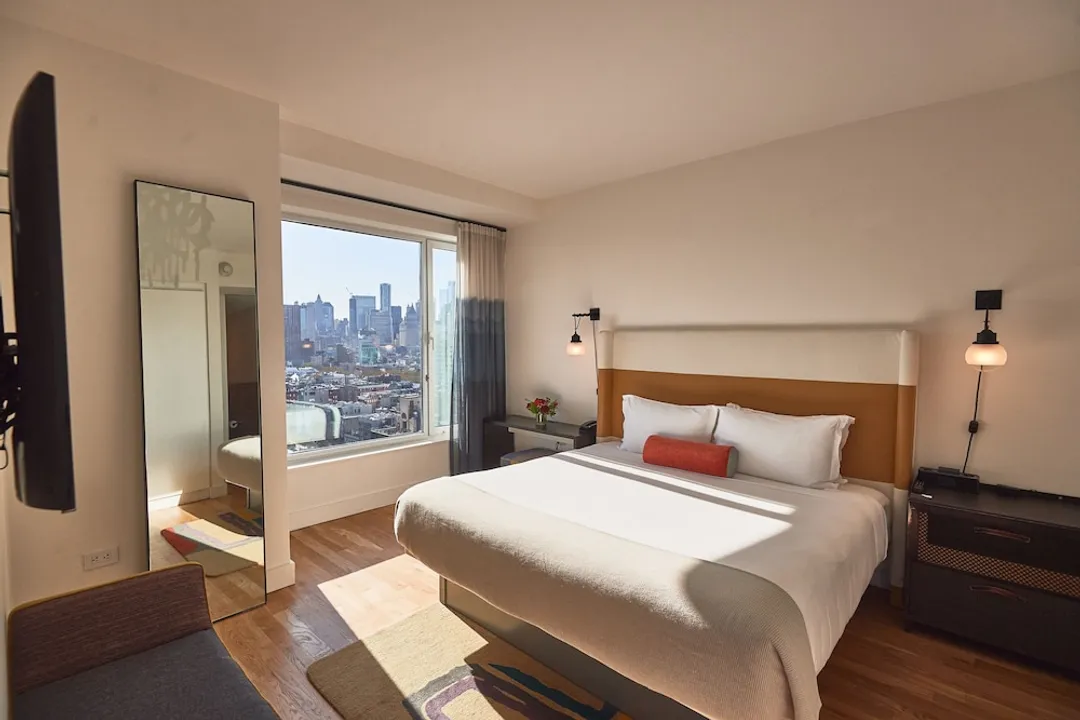 紐約下東區英迪格酒店 (IHG 旗下酒店)-標準客房, 1 張特大雙人床, 城市景 (Mid Floor)-8