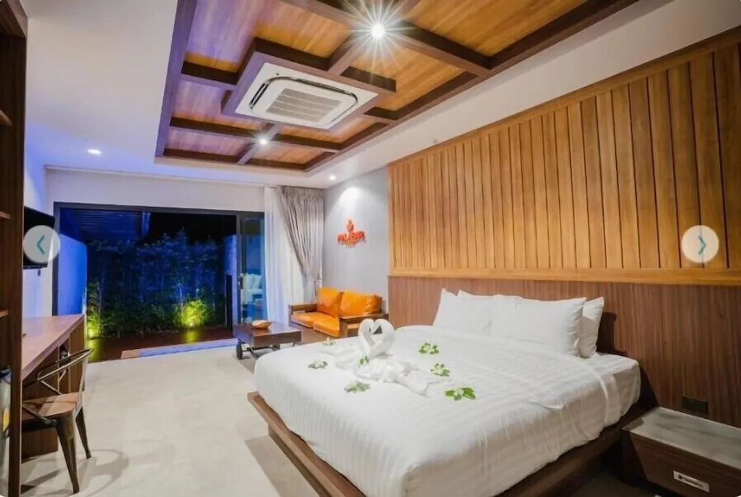 Malabar  Pool Villa Phuket-deluxe villa double bed with private pool-1
