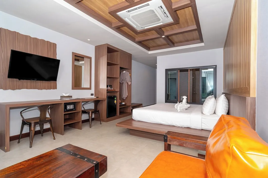 Malabar  Pool Villa Phuket-deluxe villa double bed with private pool-8