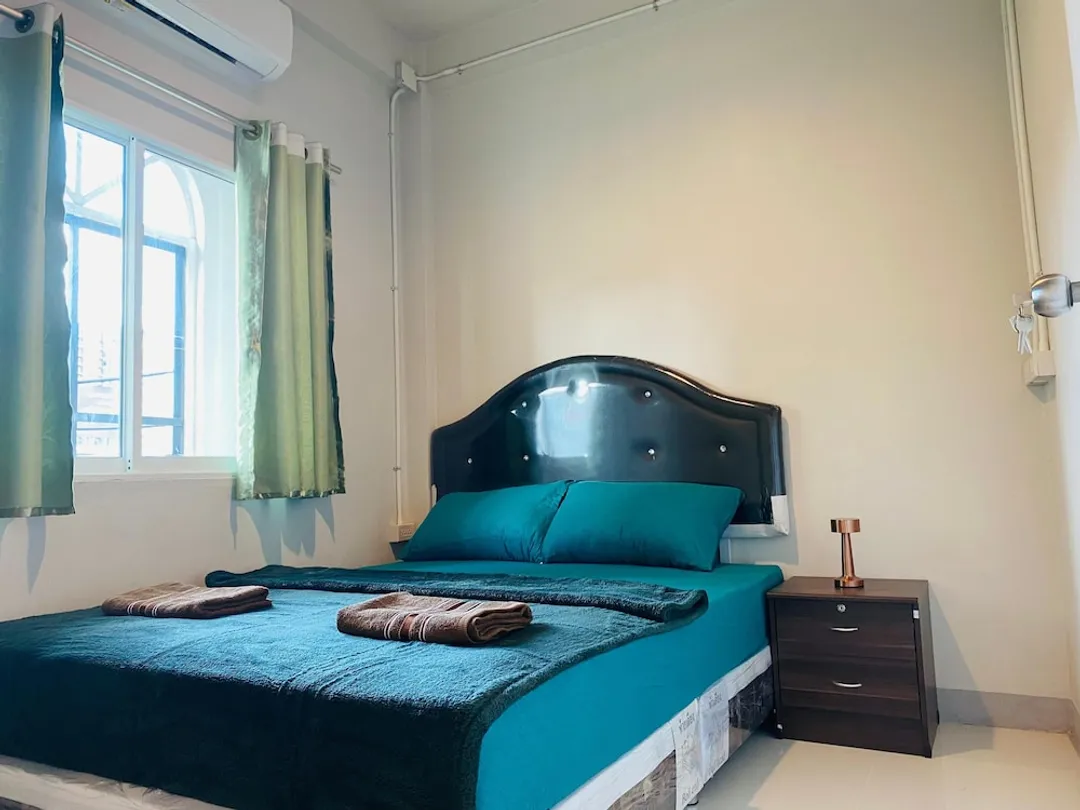 Lemon Tree Khaosan Hostel-高级双人房, 1 张大床, 无烟房-6