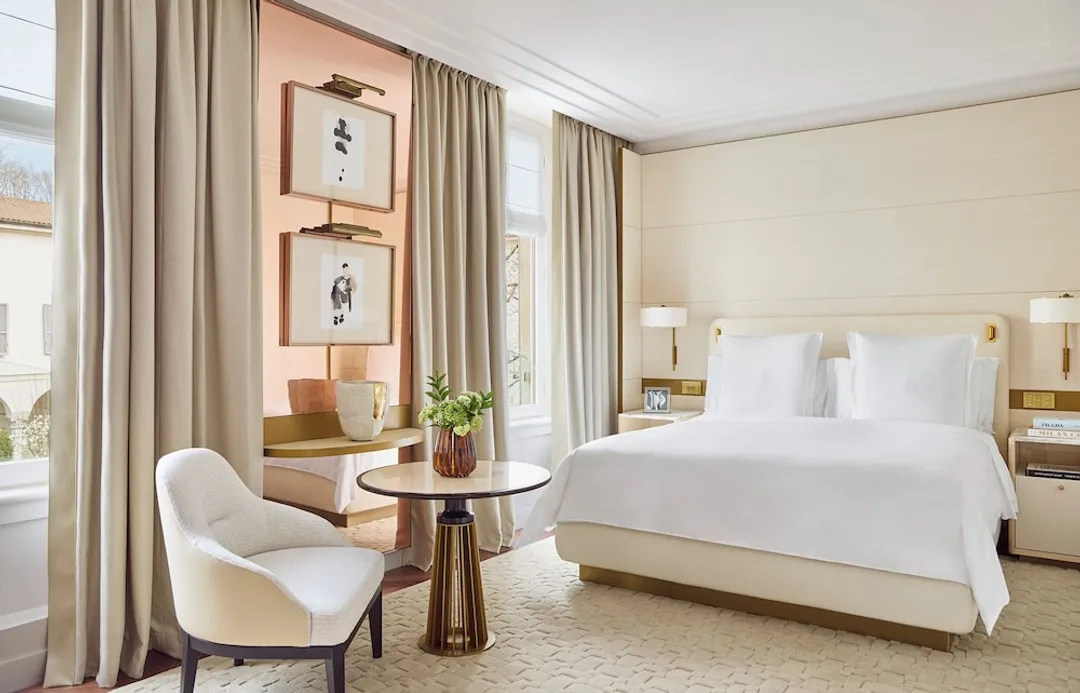Four Seasons Hotel Milano-Premium Room, 1 King Bed, Garden View-1