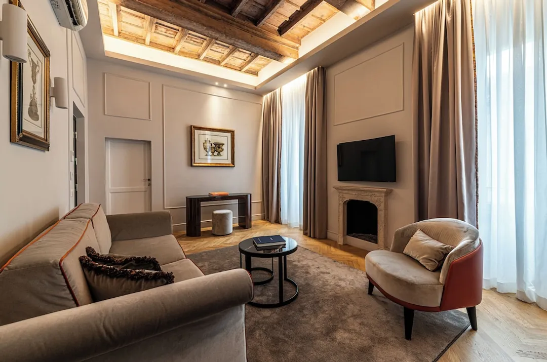 Eitch Borromini Palazzo Pamphilj-Deluxe Suite, 1 King Bed with Sofa bed-22