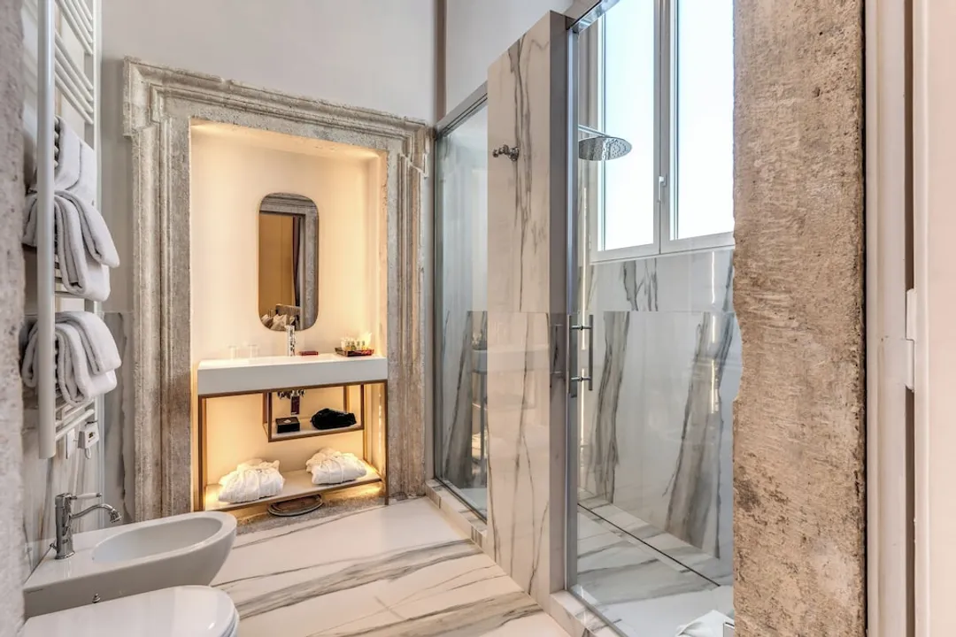 Eitch Borromini Palazzo Pamphilj-Deluxe Suite, 1 King Bed with Sofa bed-17