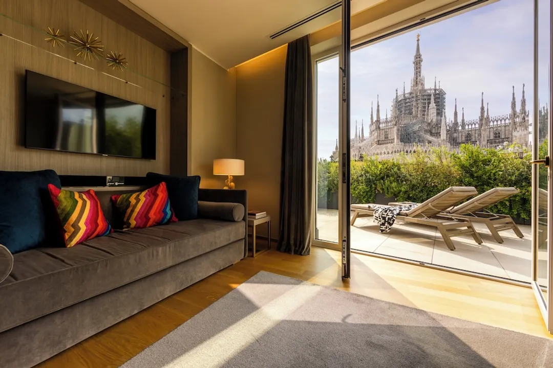 Rosa Grand Milano - Starhotels Collezione-Duomo Terrace Penthouse One Bedroom-5