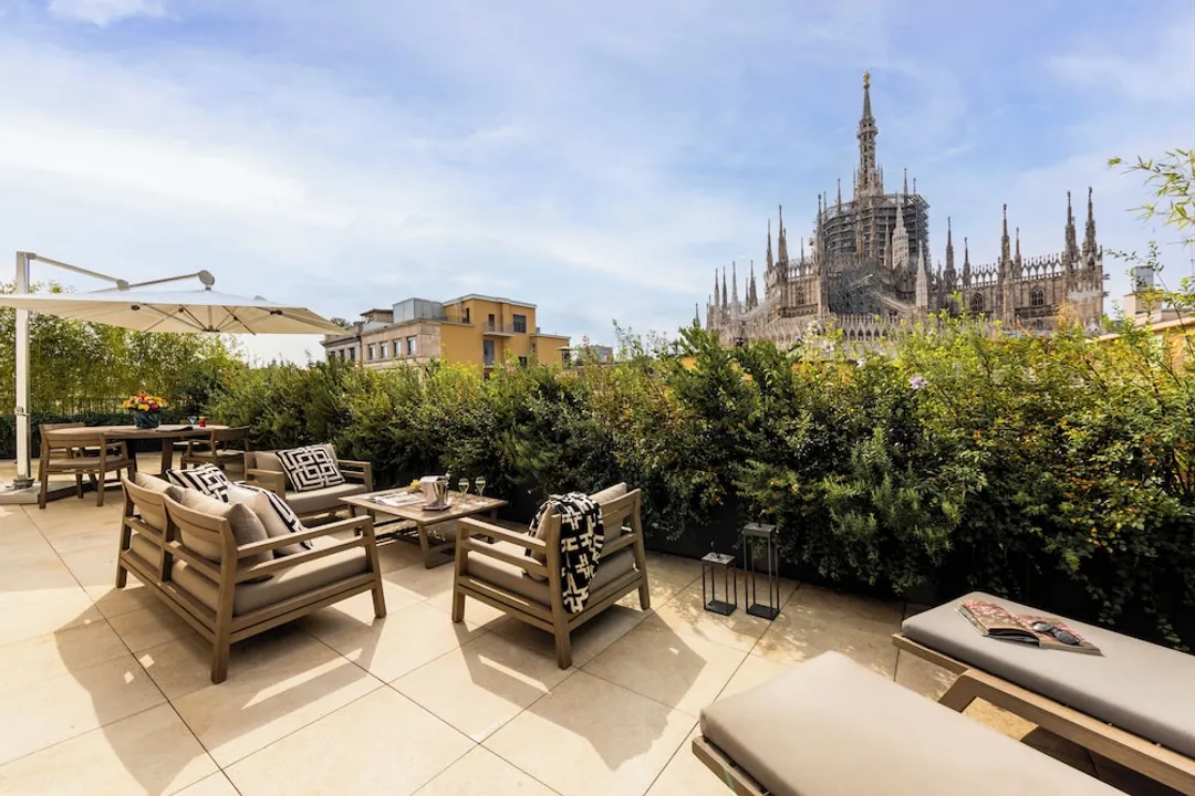 Rosa Grand Milano - Starhotels Collezione-Duomo Terrace Penthouse One Bedroom-3