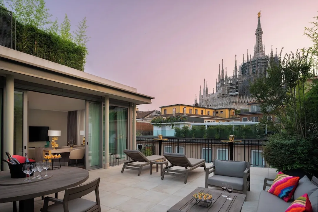 Rosa Grand Milano - Starhotels Collezione-Duomo Terrace Penthouse One Bedroom-11