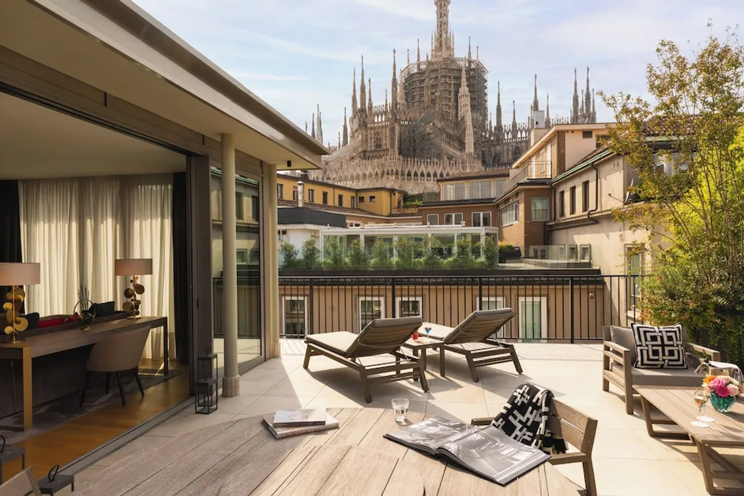 Rosa Grand Milano - Starhotels Collezione-Duomo Terrace Penthouse One Bedroom-14