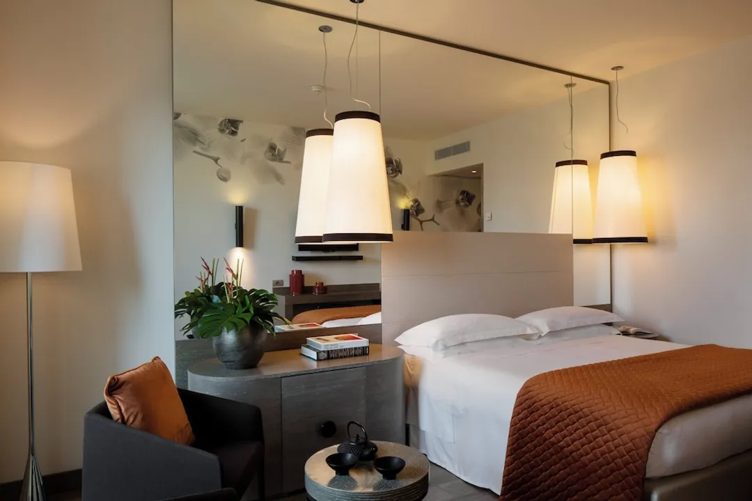 Starhotels E.c.ho.-Deluxe Double Room, Terrace, City View-1